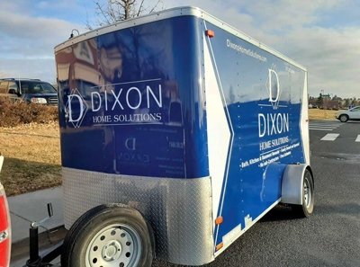 Custom trailer graphics Photo